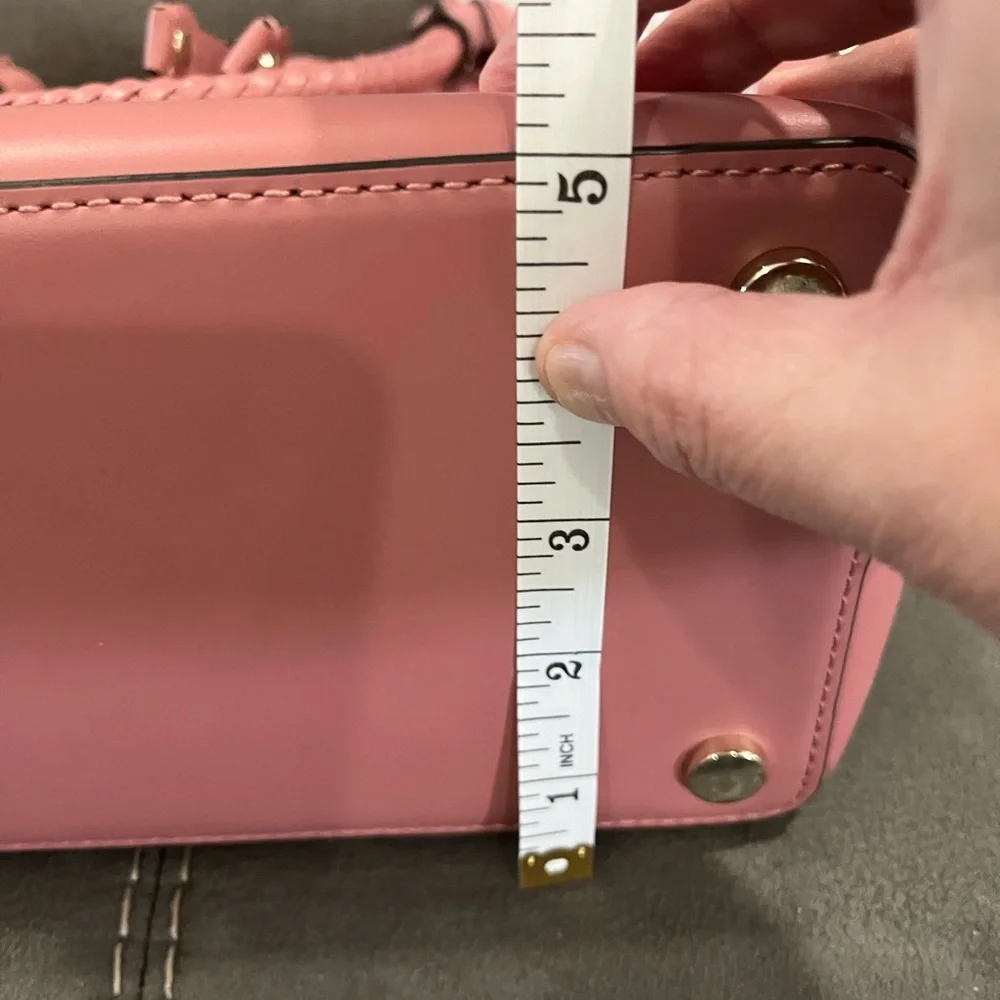 Michael Kors Blush Leather Satchel - Picture 6 of 6